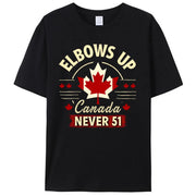 Elbows Up Canada Never 51 - Stand Strong T-Shirt