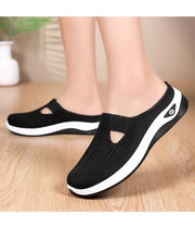 Breathable Mesh Slip‑On Flats – Lightweight Everyday Shoes