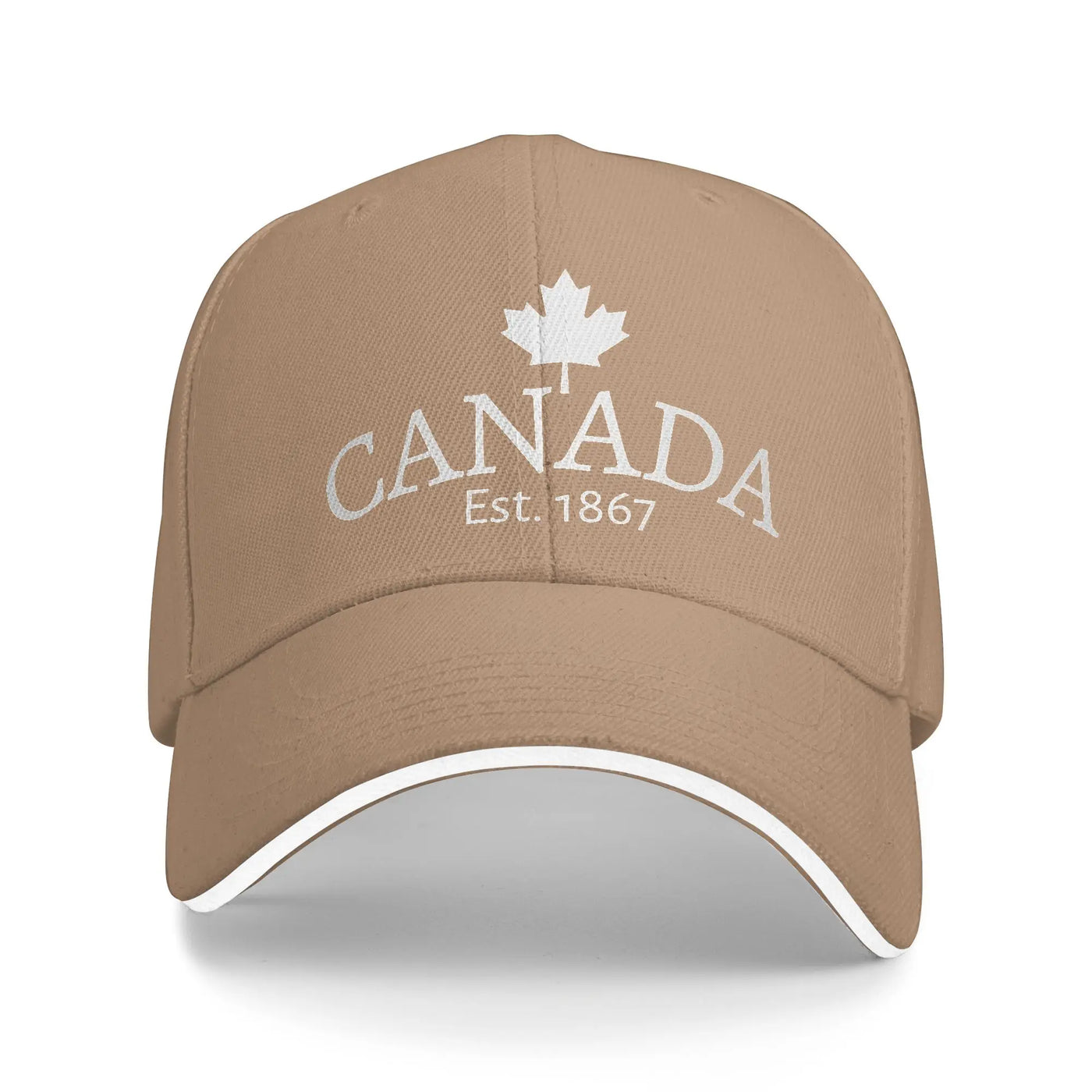 Canada Est. 1867 Maple Leaf Baseball Cap – Unisex Snapback Trucker Hat | OWNLUXE