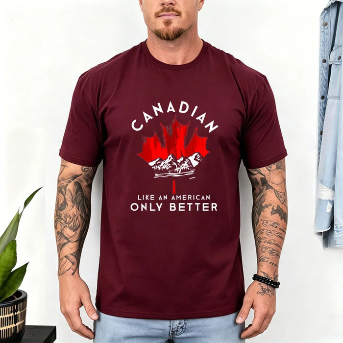 Canada National Day Graphic T-Shirt — Unisex Cotton Tee | OWNLUXE