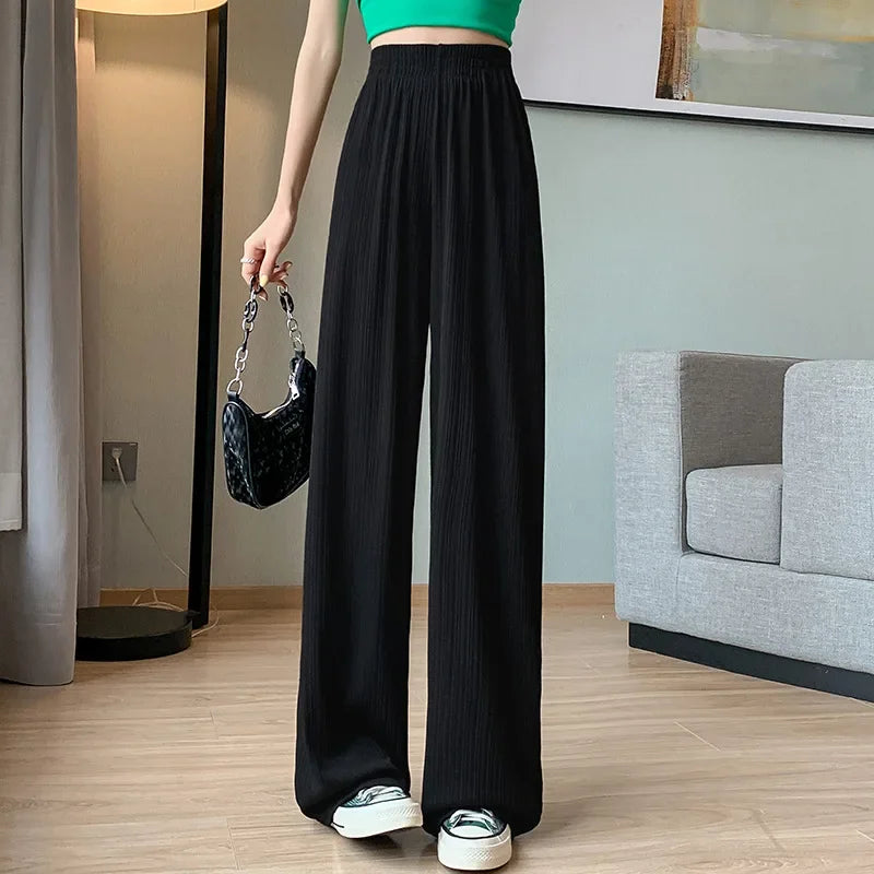 Wide-Leg Ice Pants | OWNLUXE