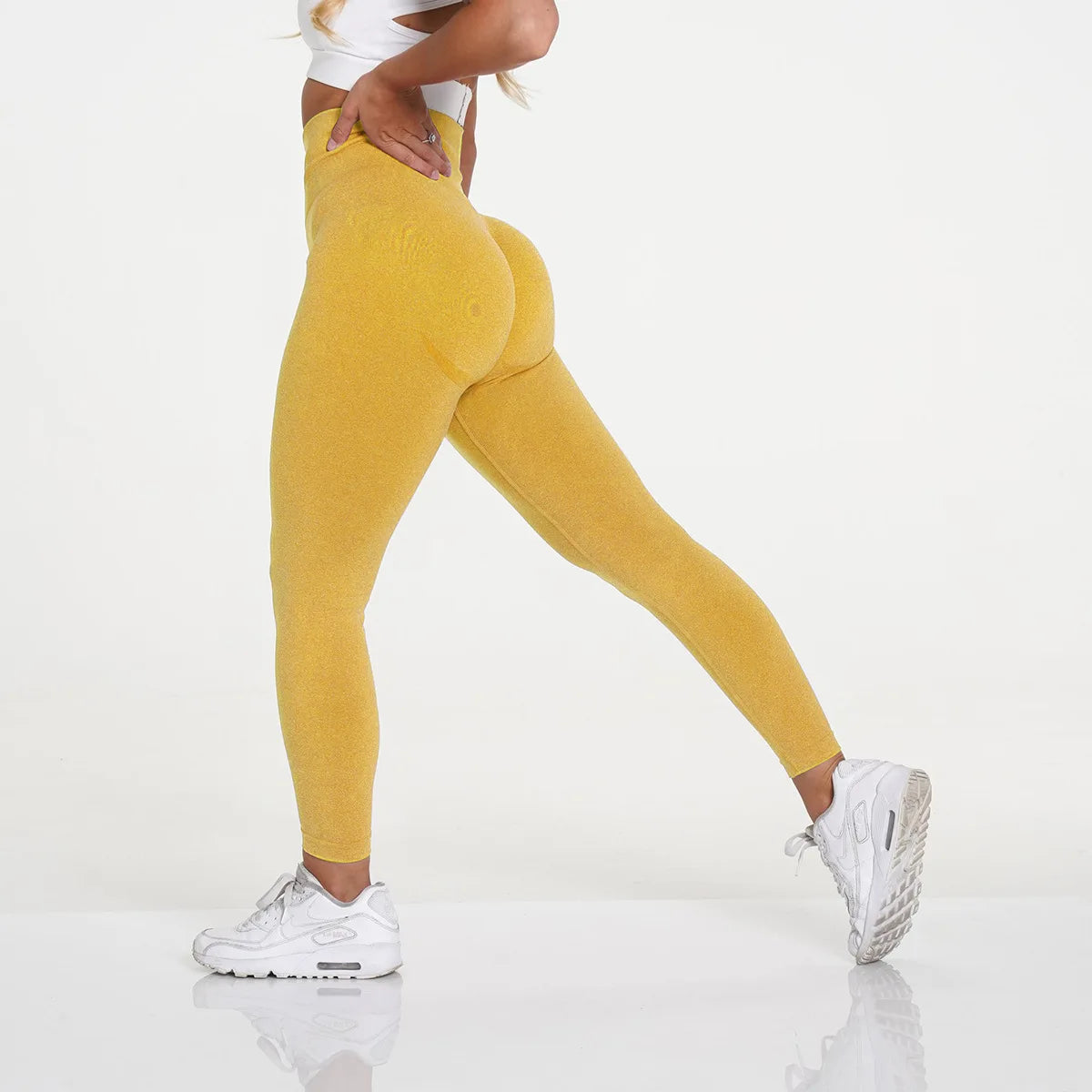 Seamless Sport High-Waist Running Leggings | OWNLUXE