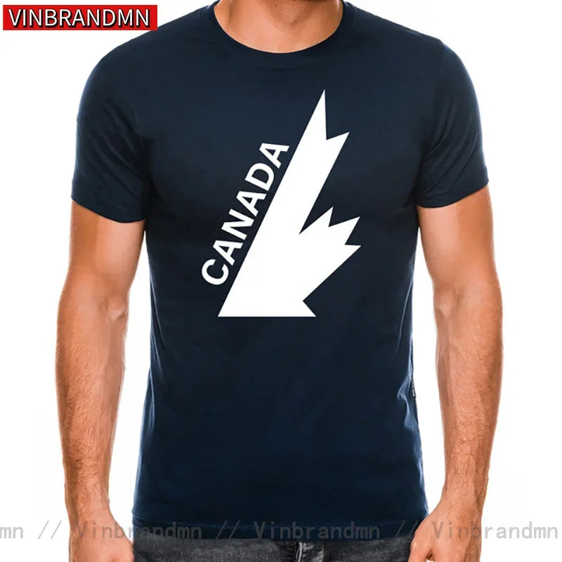 True North Strong Canada T-Shirt – Canadian Map Flag Maple Leaf Tee | OWNLUXE