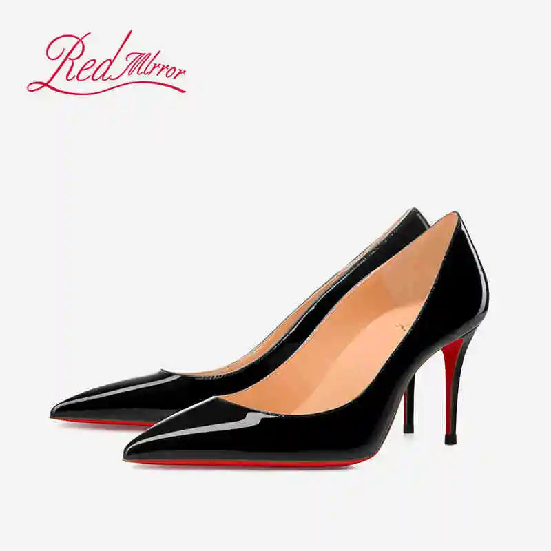 Women's High-Heel Pointed-Toe High Heels (Black) | OWNLUXE