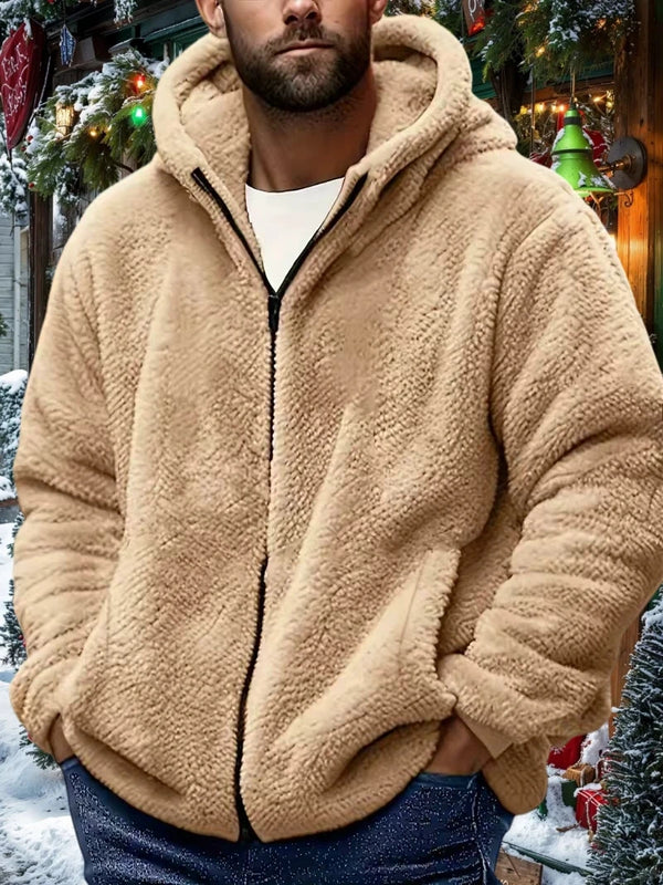 Men's Zipper Hat Jacket | OWNLUXE