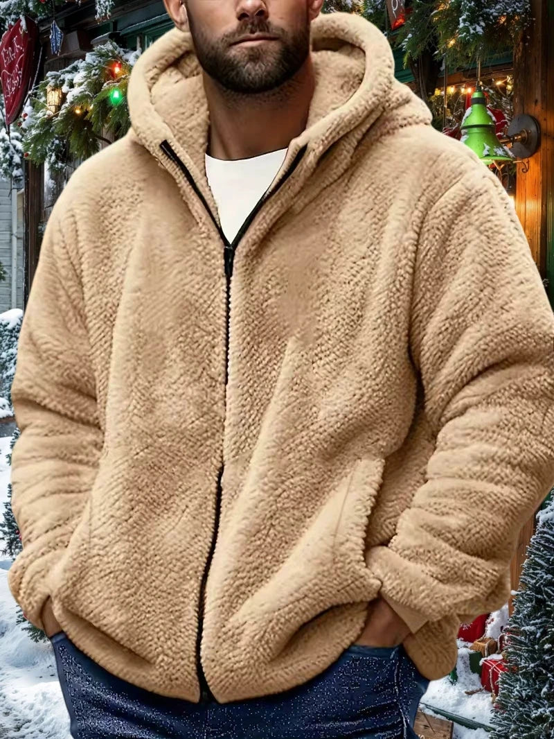 Men's Zipper Hat Jacket | OWNLUXE