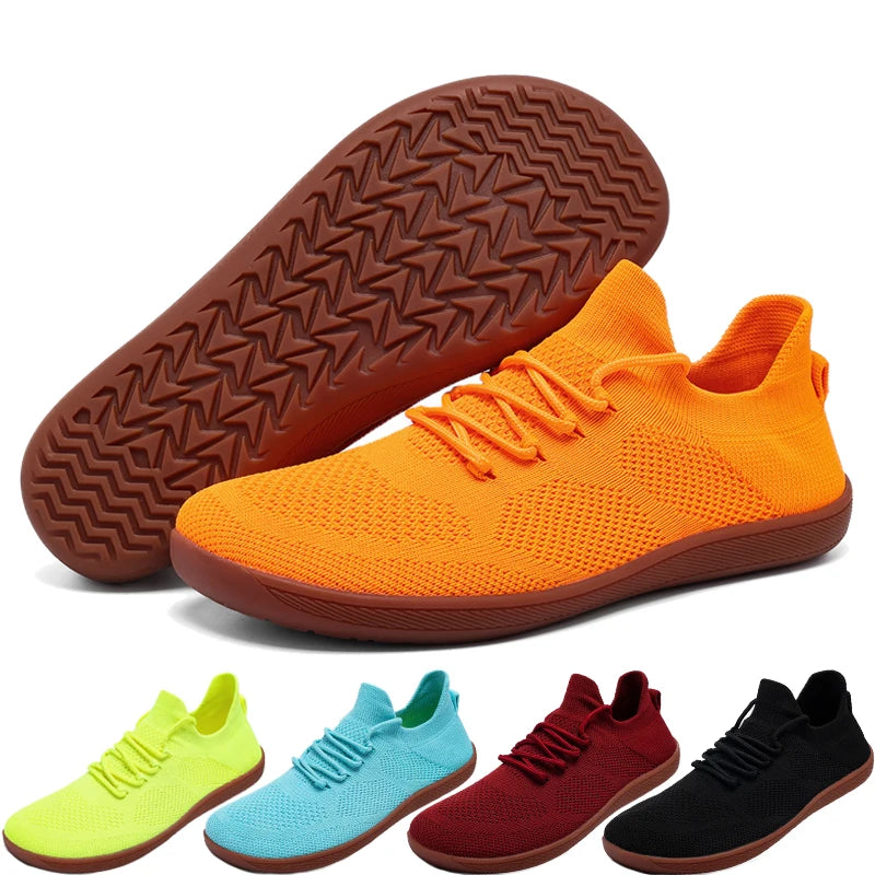 Unisex Breathable Lightweight Sneakers (Orange) – Shop at OWNLUXE