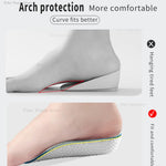 Load image into Gallery viewer, Height Increase Insoles Men Women Shoes Flat Feet Arch Support Orthopedic Insoles Sneakers Heel Lift Memory Foam Soft Shoe Pads
