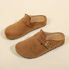 Women's Closed Toe Retro Slippers | OWNLUXE