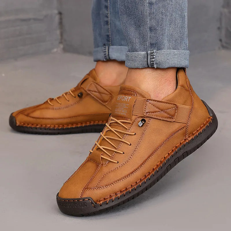 Women's Leather Retro Boots – Shop at OWNLUXE