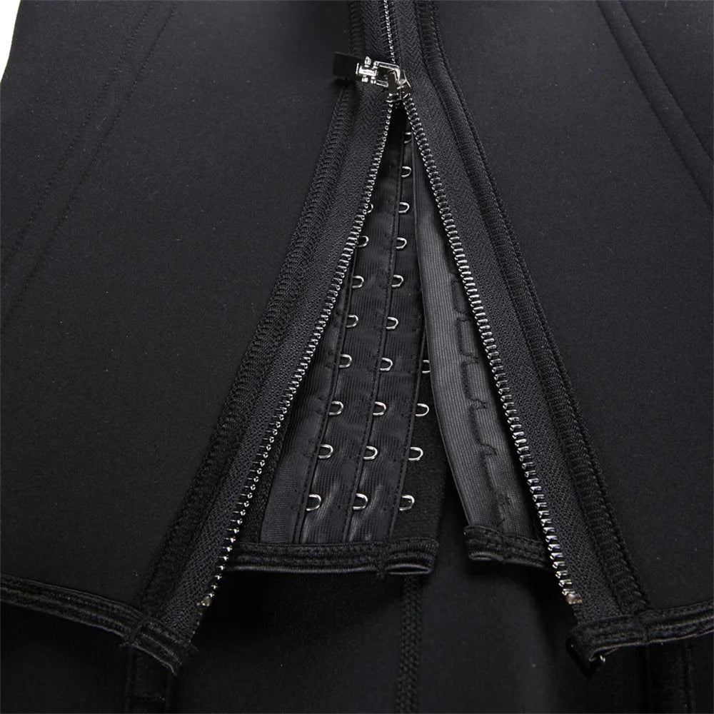 Zip-Up Tummy-Control Sleeveless Tank Top | OWNLUXE