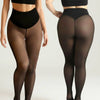 Fleece-Lined Thermal Compression Sheer Leggings | OWNLUXE