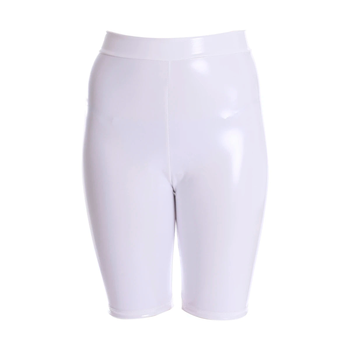Women's High Waist Leather Shorts | OWNLUXE