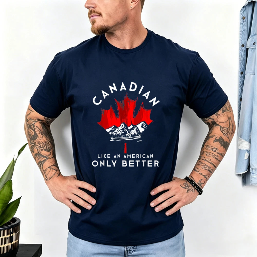 Canada National Day Graphic T-Shirt — Unisex Cotton Tee | OWNLUXE