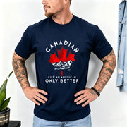 Canada National Day Graphic T-Shirt — Unisex Cotton Tee | OWNLUXE