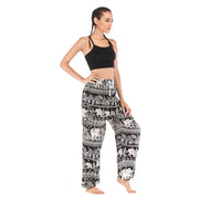 Women’s High-Waist Floral Bloomers – Loose, Lightweight & Boho