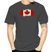 Canada Flag Cotton T-Shirt — Moisture-Wicking Streetwear Tee | OWNLUXE