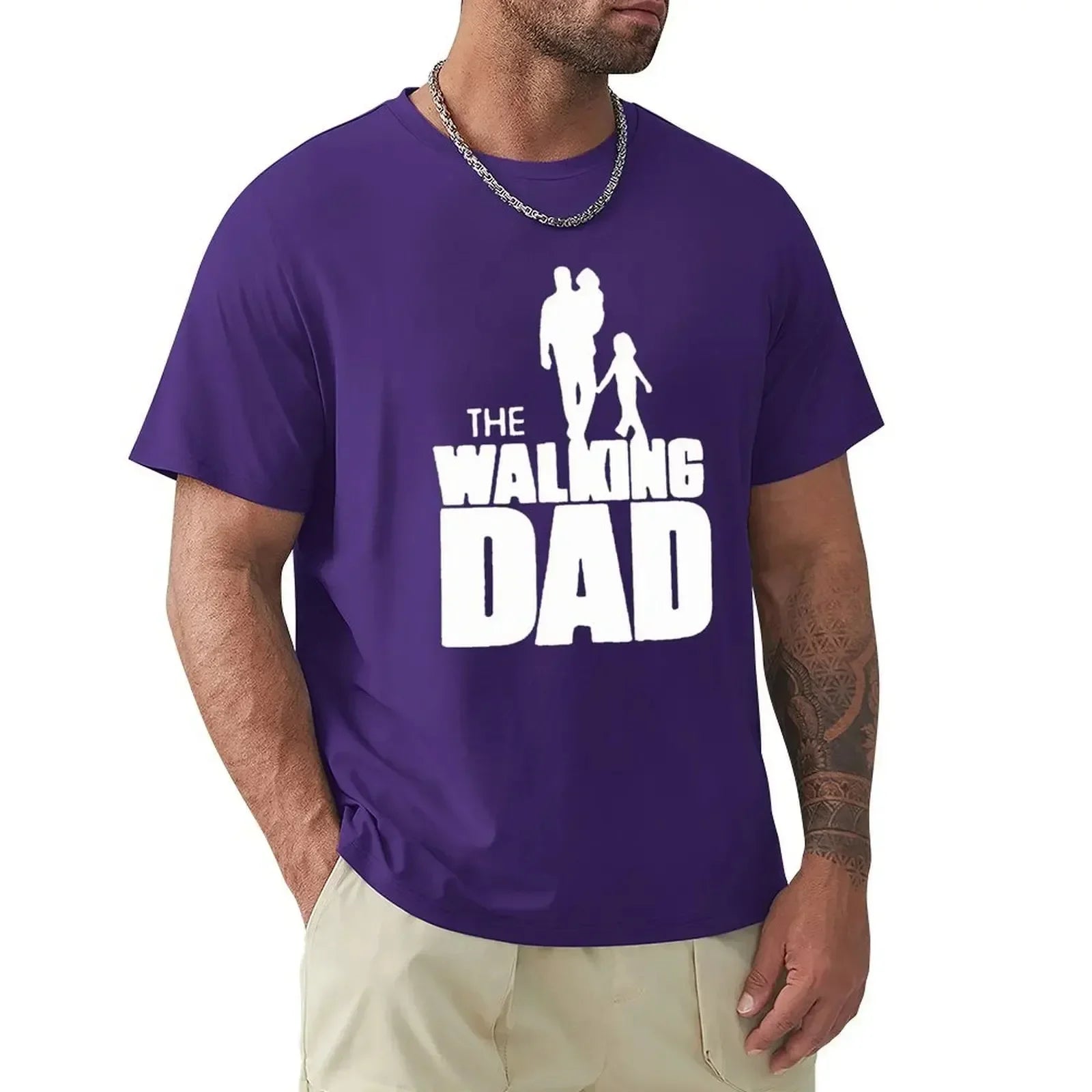 Custom DIY Men’s Cotton T-Shirt | T-shirt Homme Personnalisé en Coton