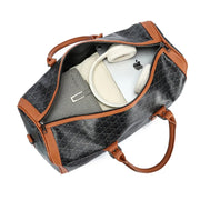 Spacious PU Leather Travel Duffel Bag | OWNLUXE