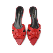 Pointed Cowhide Sandals | OWNLUXE