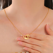 Personalized Heart Name Necklace – Family Keepsake | OWNLUXE