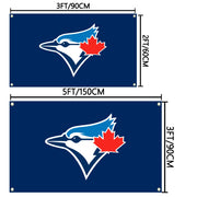 Toronto Blue Jays Flag – Indoor & Outdoor Polyester Banner | OWNLUXE