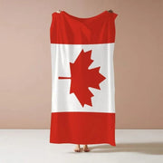 Canada Flag Beach Towel | OWNLUXE