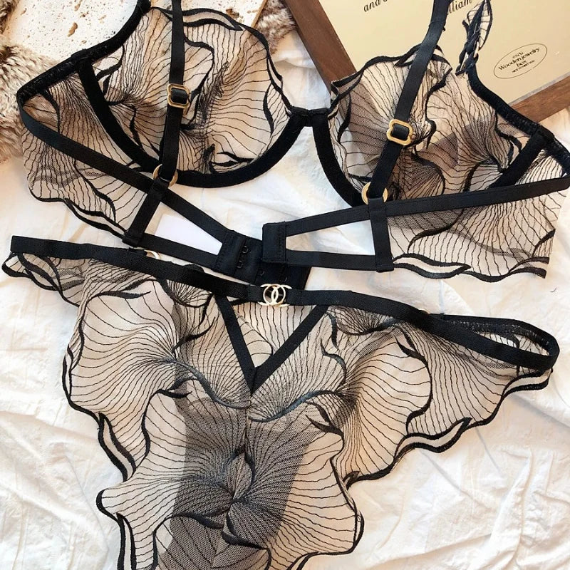 Women's Breathable Lace Mesh Bra | OWNLUXE
