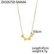Mama Letter Necklace – Meaningful Everyday Gift (Style 1) | OWNLUXE