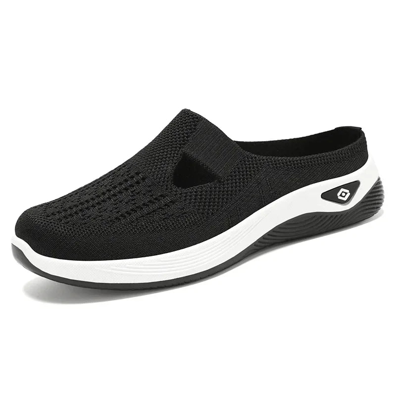 Breathable Mesh Slip‑On Flats – Lightweight Everyday Shoes