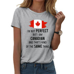 Load image into Gallery viewer, Fierce &amp; Free: Women’s Canadian Pride T-Shirt / Féroce et Libre : T-shirt Fierté canadienne pour femme
