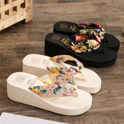 Women’s Wedge Cork Slide Slippers – Lightweight Summer Lift