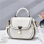 Load image into Gallery viewer, Genuine Leather Tote Bag - Bow Detail Bucket Bag
