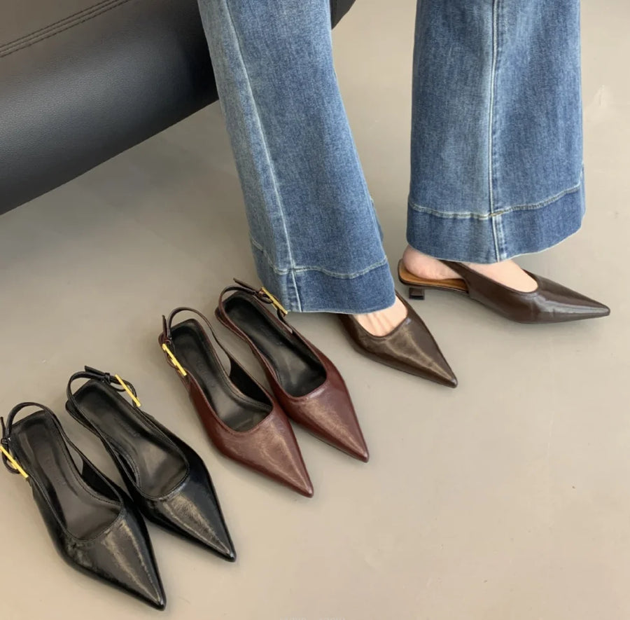 Women's Pointed Toe Slippers | OWNLUXE