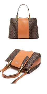 CH Large Capacity Design Brand Women's Bag Letters Temperament Fashion Design Sense Versatile Shopping Elegant Crossbody