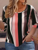 Load image into Gallery viewer, 🌸 Striped Summer Dress – Robe Longue Rayée d’Été pour Femme
