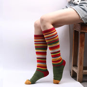 Colorful Striped Cotton Socks | OWNLUXE