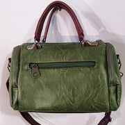 Floral Soft Boston Handbag – Lightweight Everyday Bag