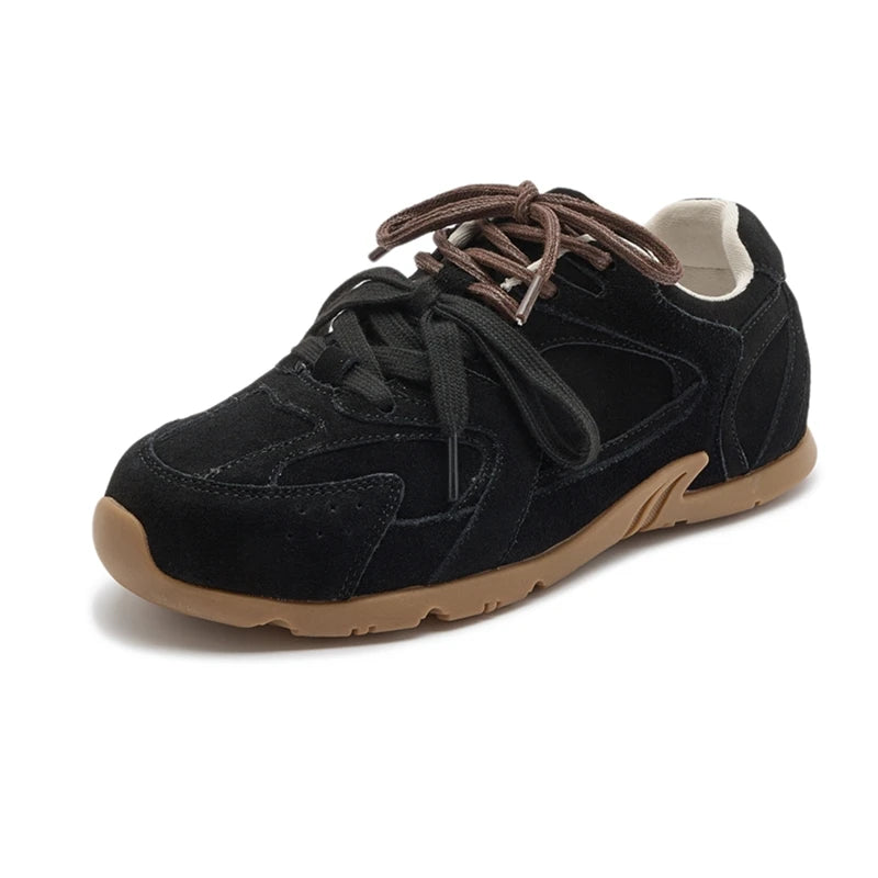 Women’s Casual Leather Sneakers with EVA Comfort Insole