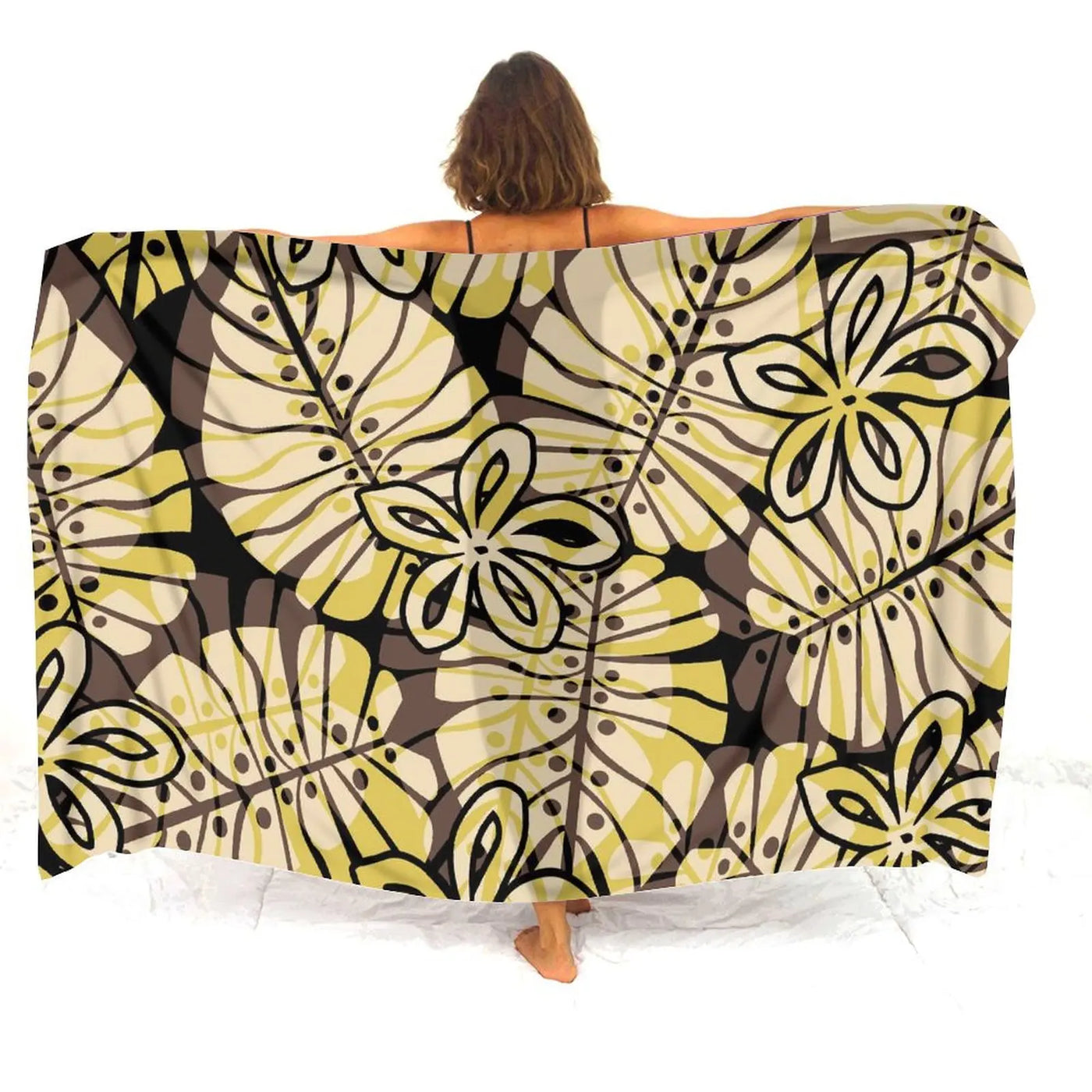 Floral Custom Swim Cover-Up | OWNLUXE