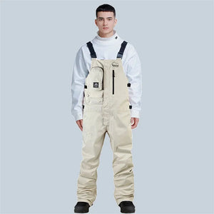 Unisex Waterproof Ski Overalls – Insulated & Thermal Snow Pants