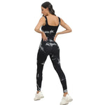 Load image into Gallery viewer, Women&#39;s High-Waist Printed Jumpsuit – Sporty, Stylish &amp; Comfortable
