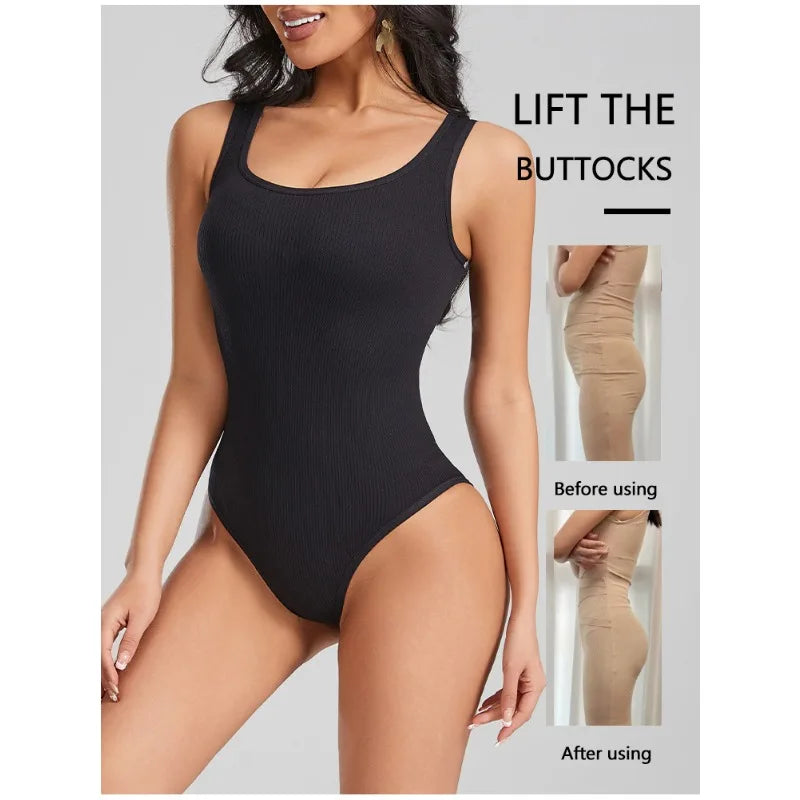Women's Seamless Tummy Control Shaper Bodysuit