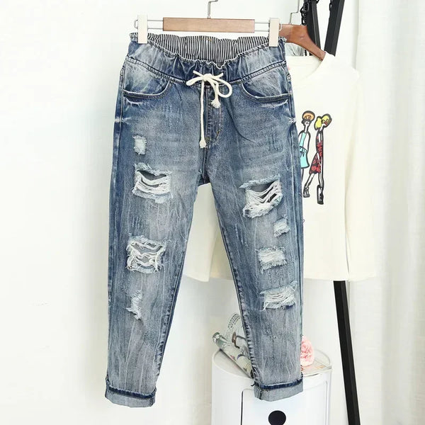 Women's High Waist Plus Size Vintage Pants | OWNLUXE