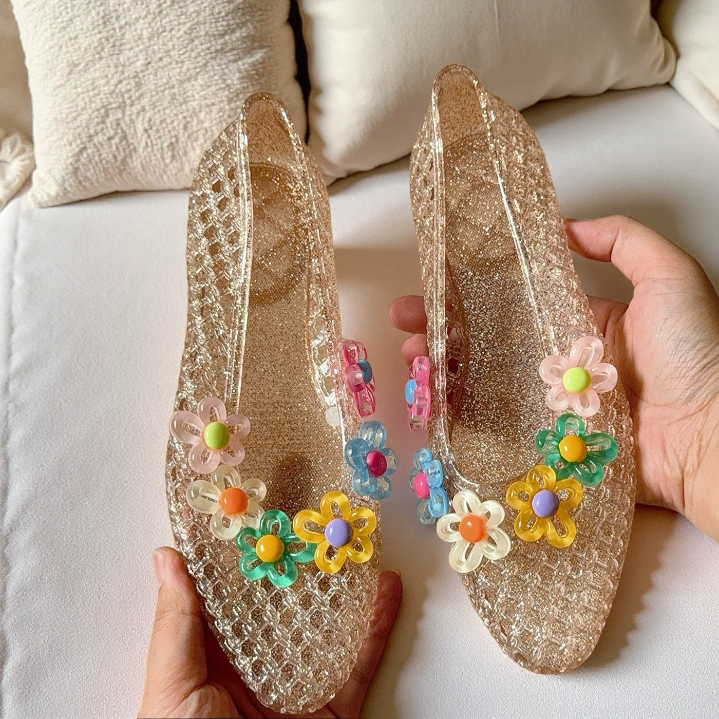 Women's Pointed Toe Sandals Flat – Shop at OWNLUXE