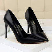 Women's High-Heel Pumps (Black) | OWNLUXE