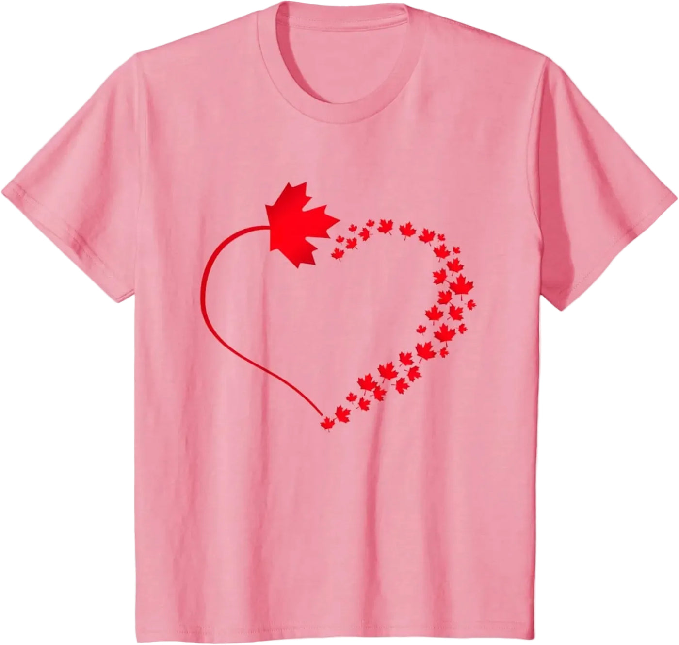 Maple Leaf Heart Canada Pride T-Shirt – Cute Canadian Gift Tee | OWNLUXE