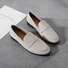 Women's Leather Vintage Loafers (Black) | OWNLUXE