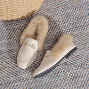Women's Leather Retro Loafers – Shop at OWNLUXE