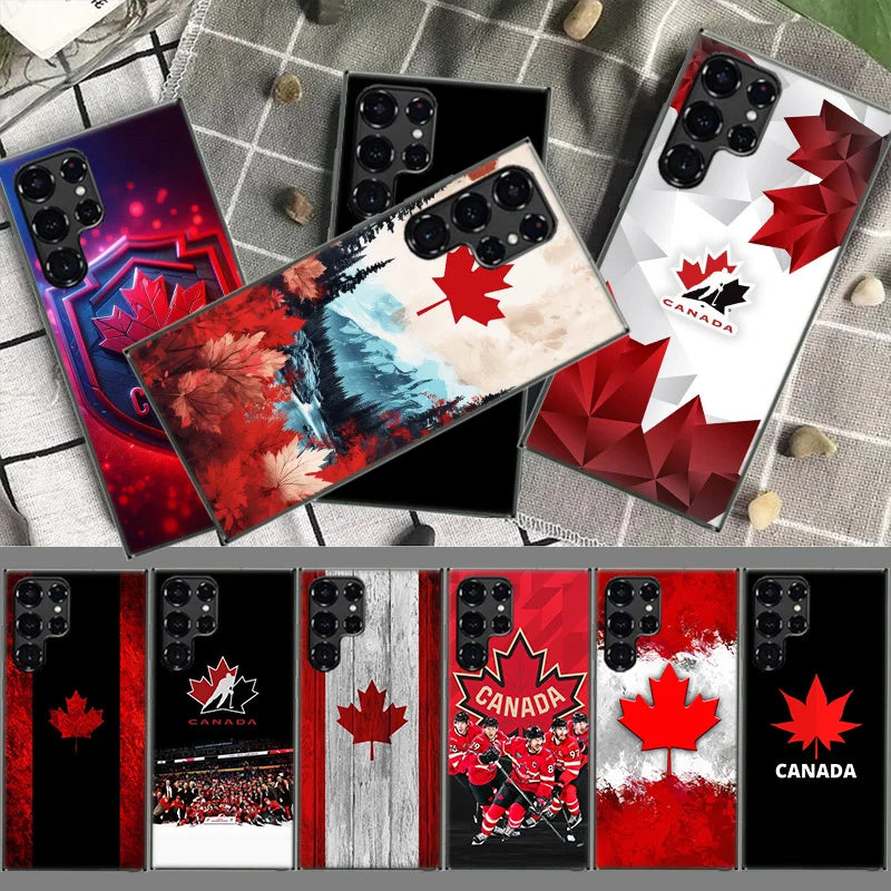 Canada National Football Team Logo Phone Case - Samsung Galaxy Protective Cover